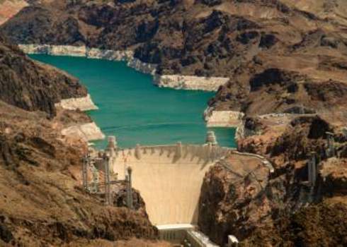 Habitat Modification Aerial Shot Of The Hoover Dam Nevada, Usa Celso Diniz