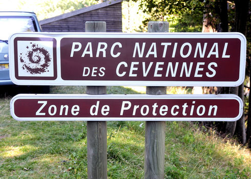 Protected Area Panel Delimiting The Protection Zone Of The Cevennes National Park 153175556 Gilles Paire