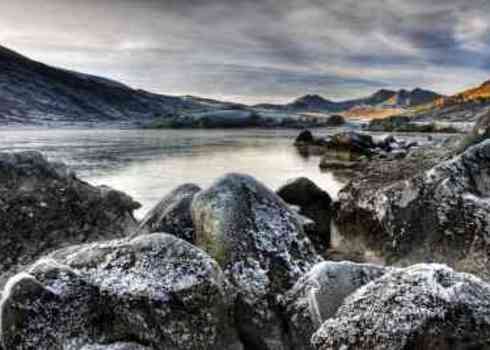 Natura2000 Snowdon On Winter's Day Wales, Uk Len Green