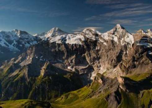 Alpine View From The Schilthorn Mountain In Switzerland 66622546 Trance Drumer